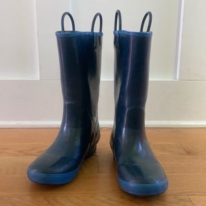 LL Bean rain boots size 3 kids